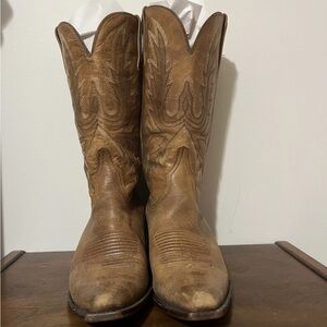CHARLIE 1 HORSE  Made In Brazil Leather Boots  SZ 8.5B